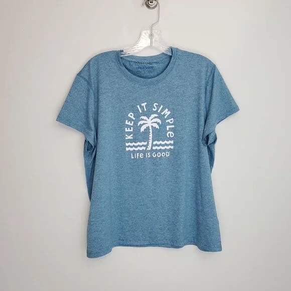 Life is Good Active Performance "Keep it Simple" tee - Picture 9 of 9